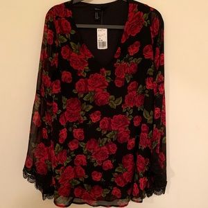 New never worn peony dress